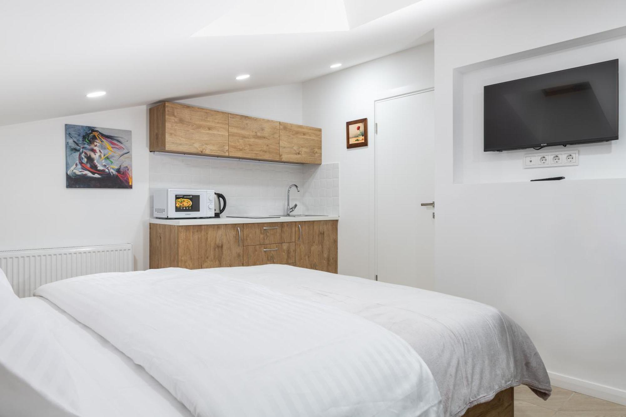 Theatre Boutique Apartments Kijev Szoba fotó